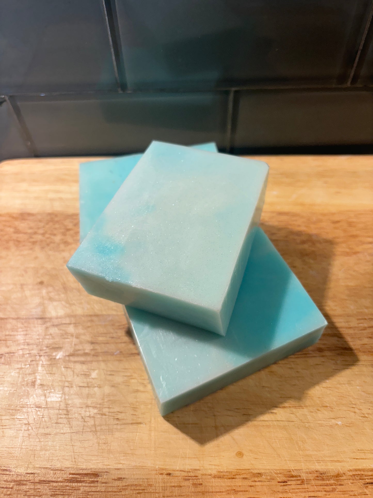 Silver Sparkle Goat Milk Soap