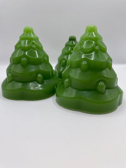 3-D Christmas Tree Soap