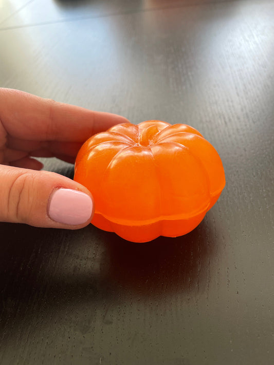 3-D Spiced Pumpkin Soap