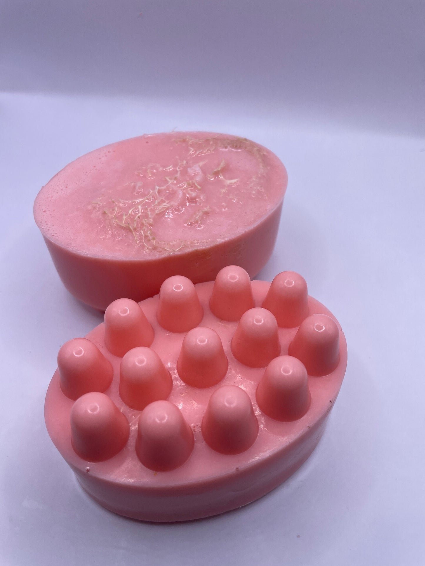 Apple Triple Butter Massage Bar Soap with Loofah!