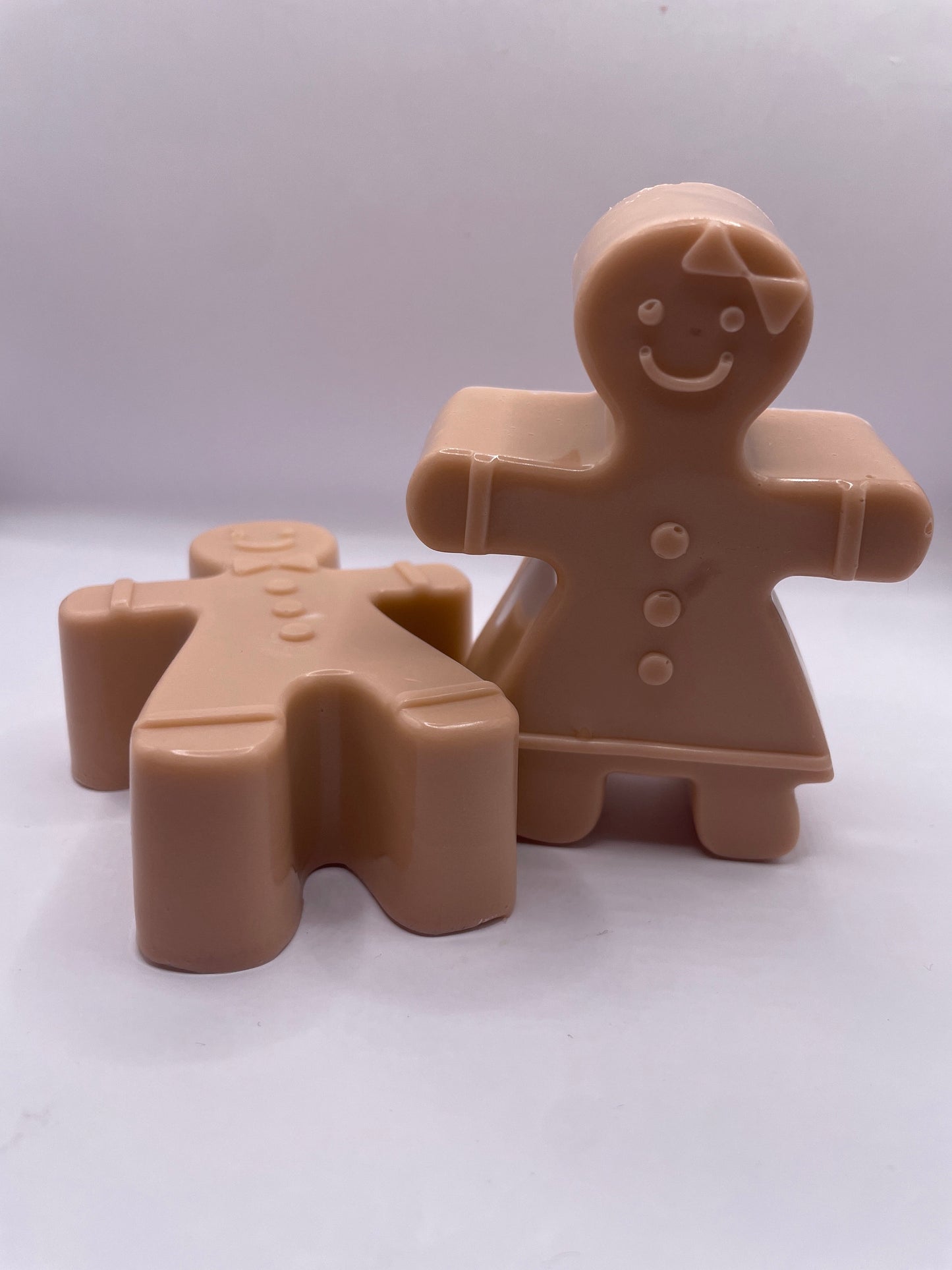 Pumpkin Ginger Streusel Gingerbread Man Shaped Goat's Milk Soap